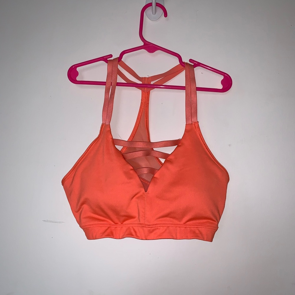 Victoria secret sport orange sports bra